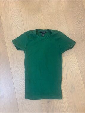 Forever 21 ribbed fitted tshirt XS
